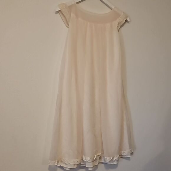 SHADOW LINE SLEEPWEAR   WHITE  Gown  S - Picture 8 of 8